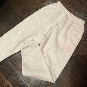 White Fox Grey Joggers